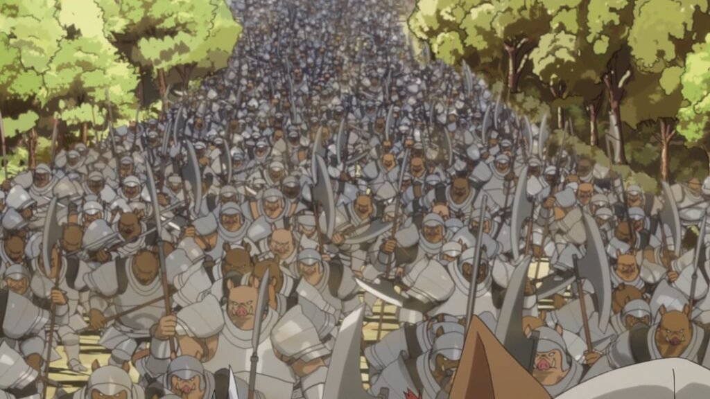 The army of orcs