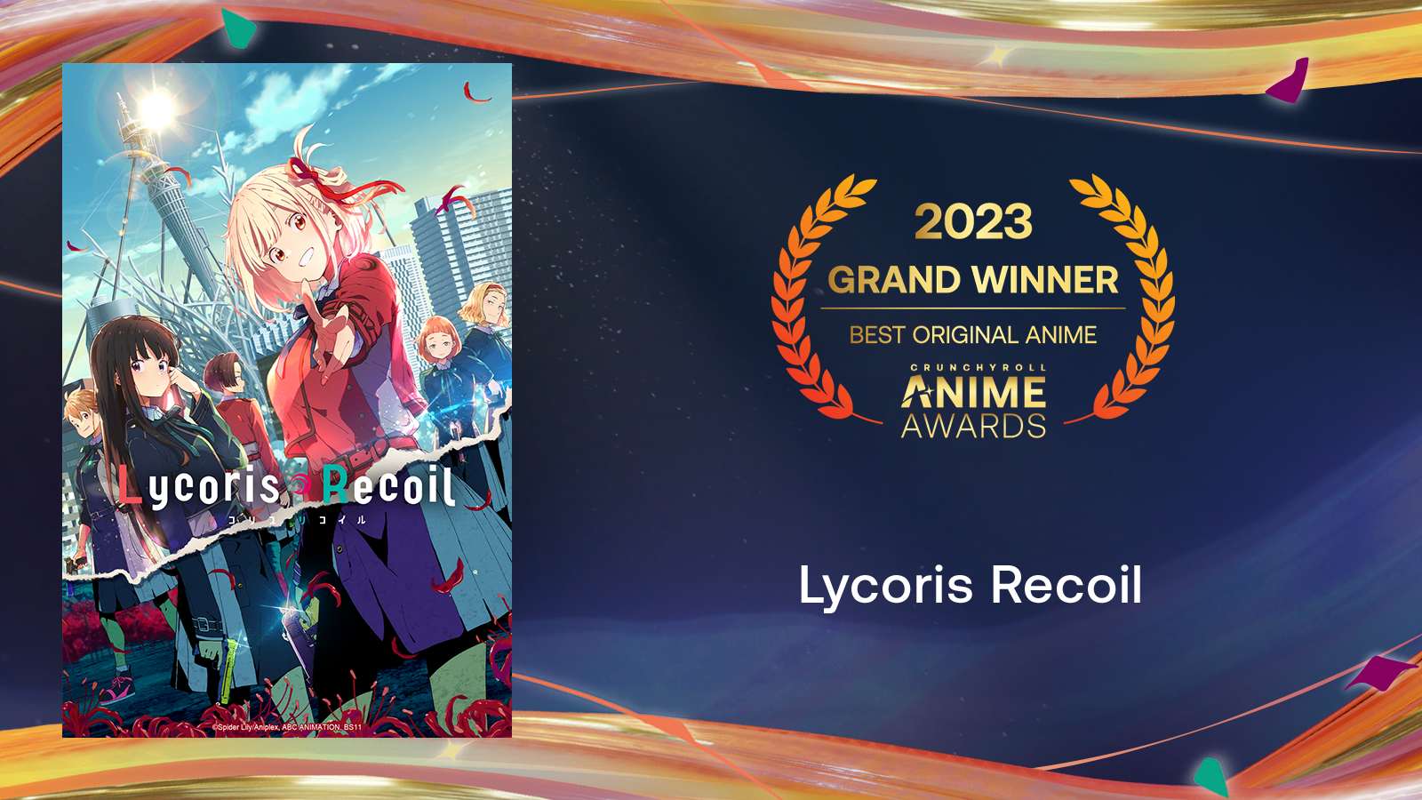 Lycoris Recoil Crunchyroll Awards