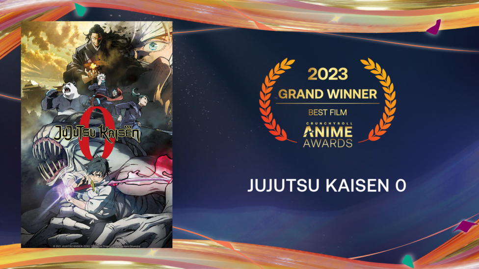 Best anime movie JJK 0 Crunchyroll awards