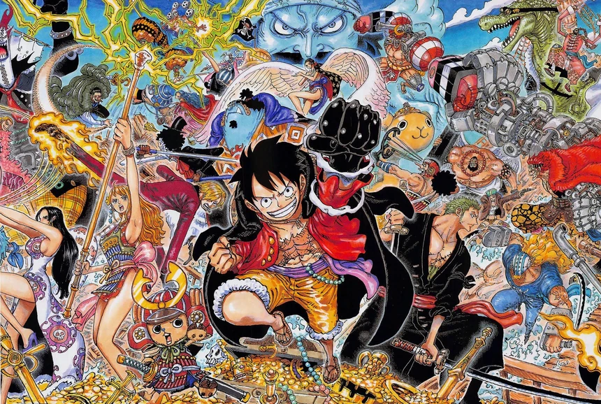 Celebrating One Piece's 1000 episode on the anime!! The opening