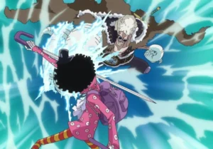 Brook using ice