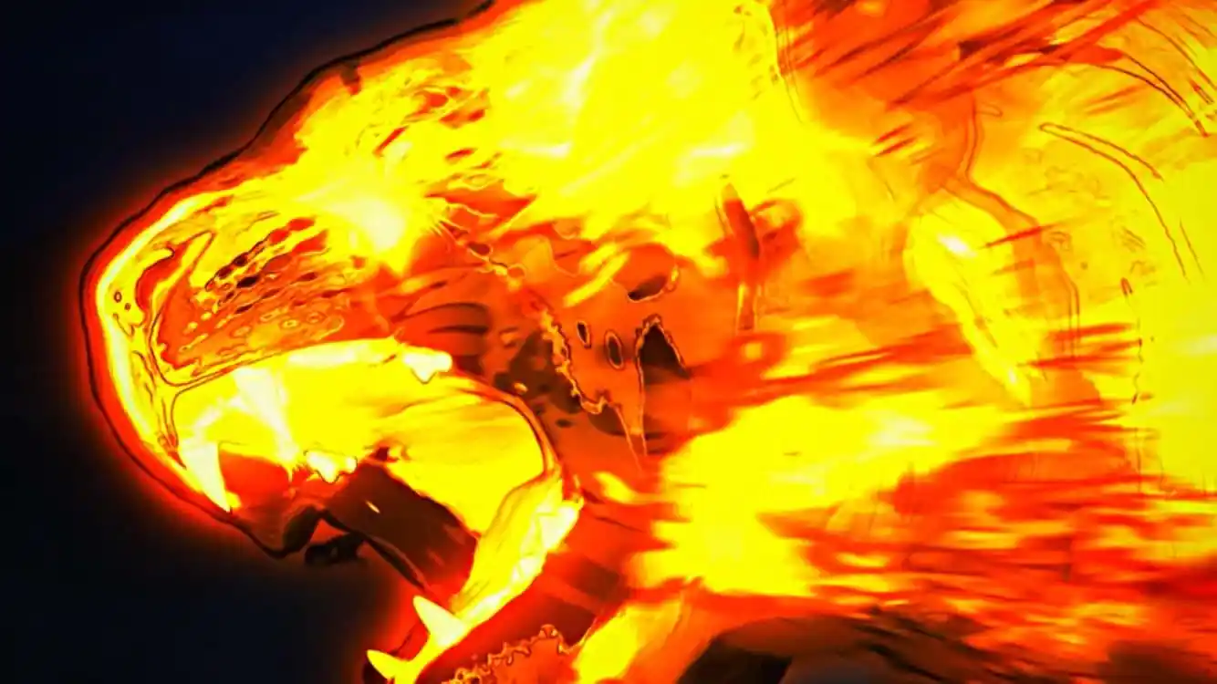 Fifth Form Flame Tiger Rengoku breathing style
