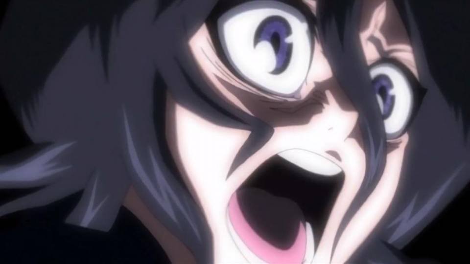 Rukia scared