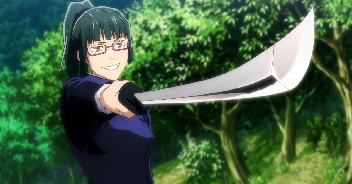 Maki with weapon