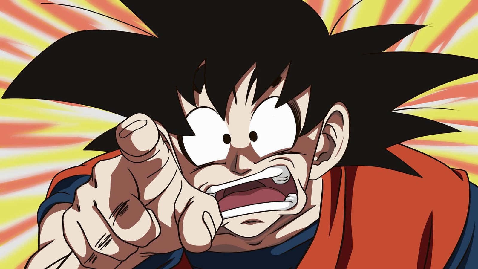 Goku Surprised