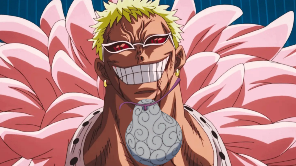 Akuma No Mi: Ito Ito no mi. DOFLAMINGO DEVIL FRUIT