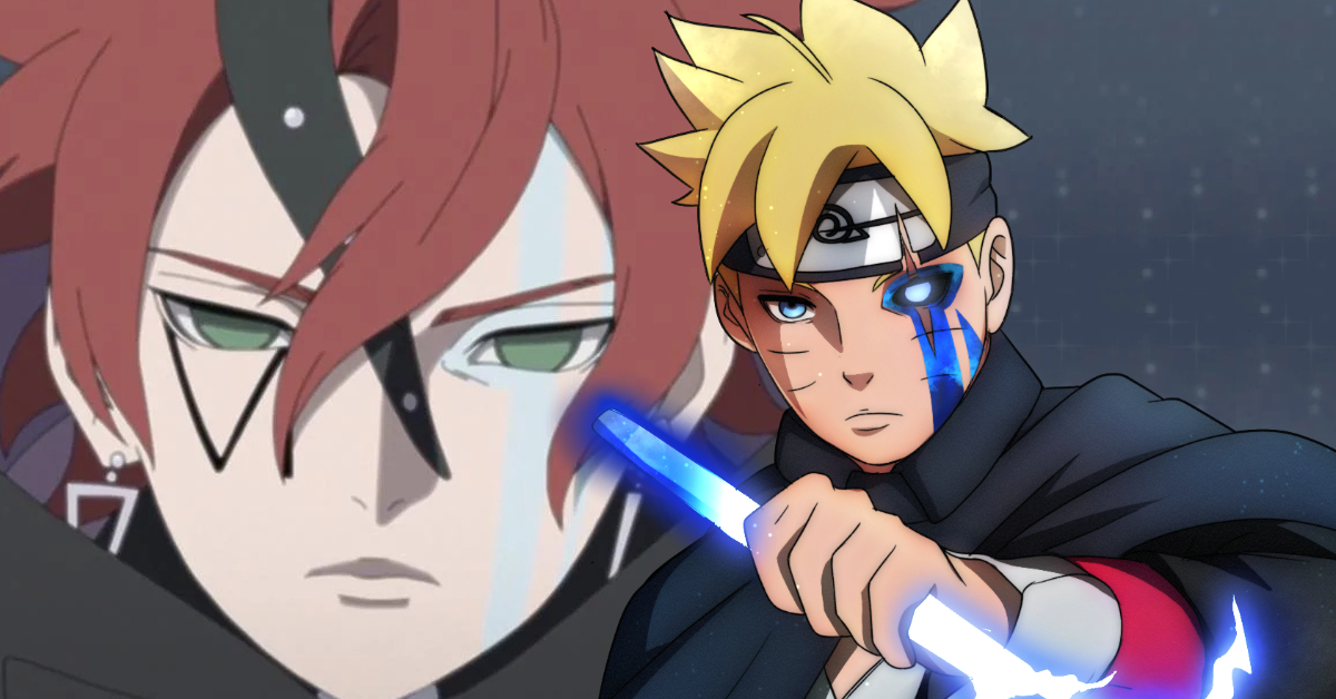 Boruto: Two Blue Vortex chapter 1- Boruto returns to Konoha to save Sarada  and enters a 3-way battle with Code and Kawaki