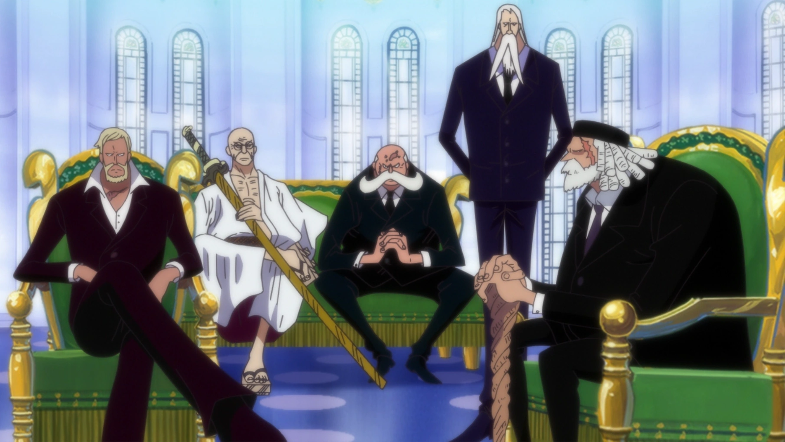 Five Elders from One Piece