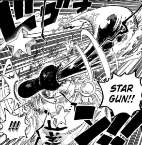 Luffy one-shots Kizaru in One Piece chapter 1094