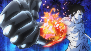 Luffy using Ryou aka Advanced conqueror's haki