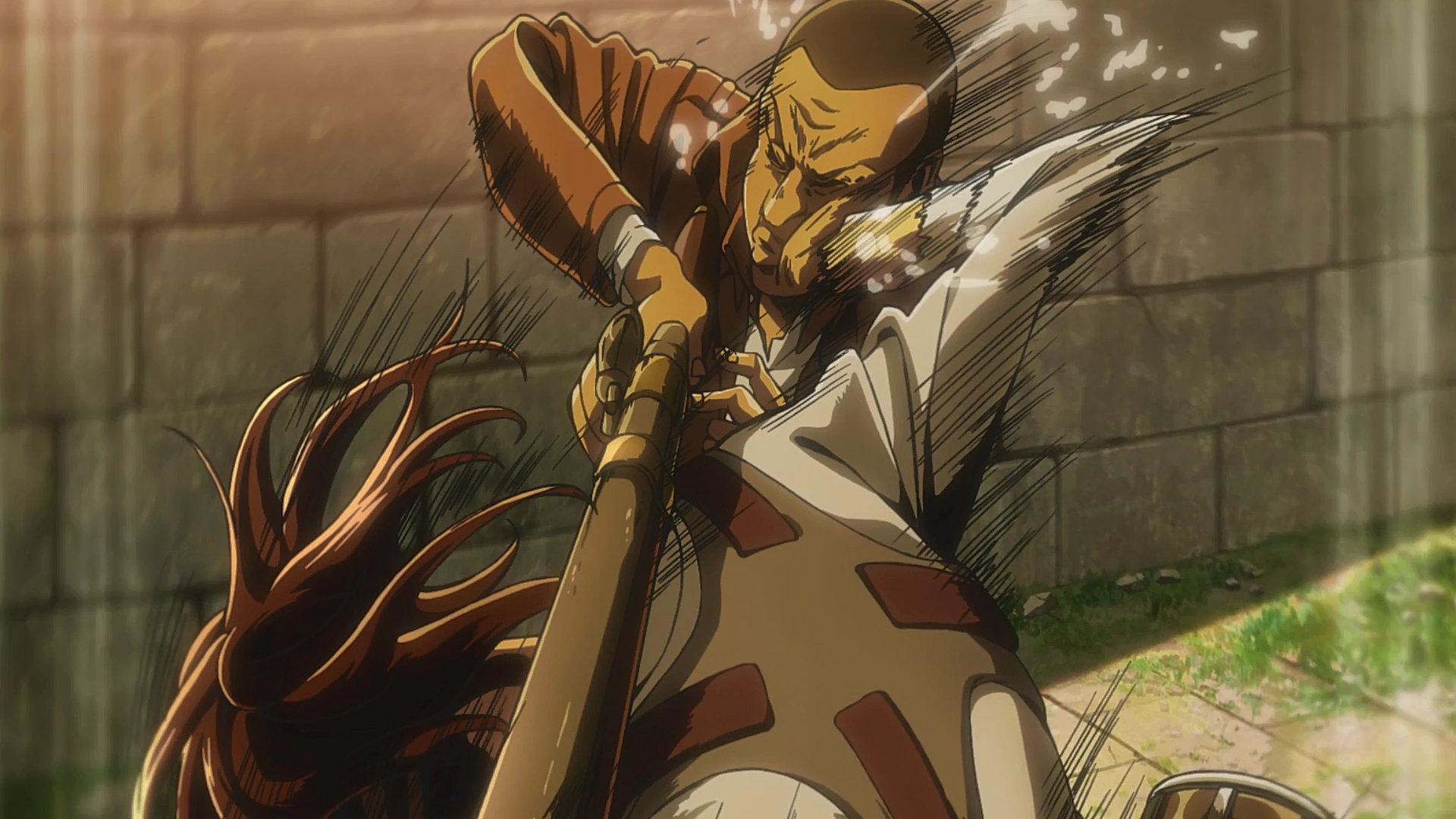 hange zoe killing human aot