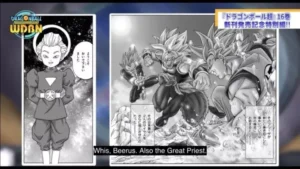 Beerus, Grand Priest is stronger than Goku in the Granolah arc