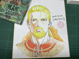 Yukimura's artwork of slave arc Thorfinn