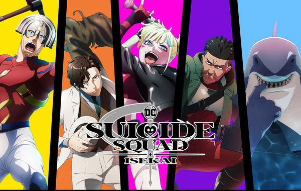 suicide squad anime visual