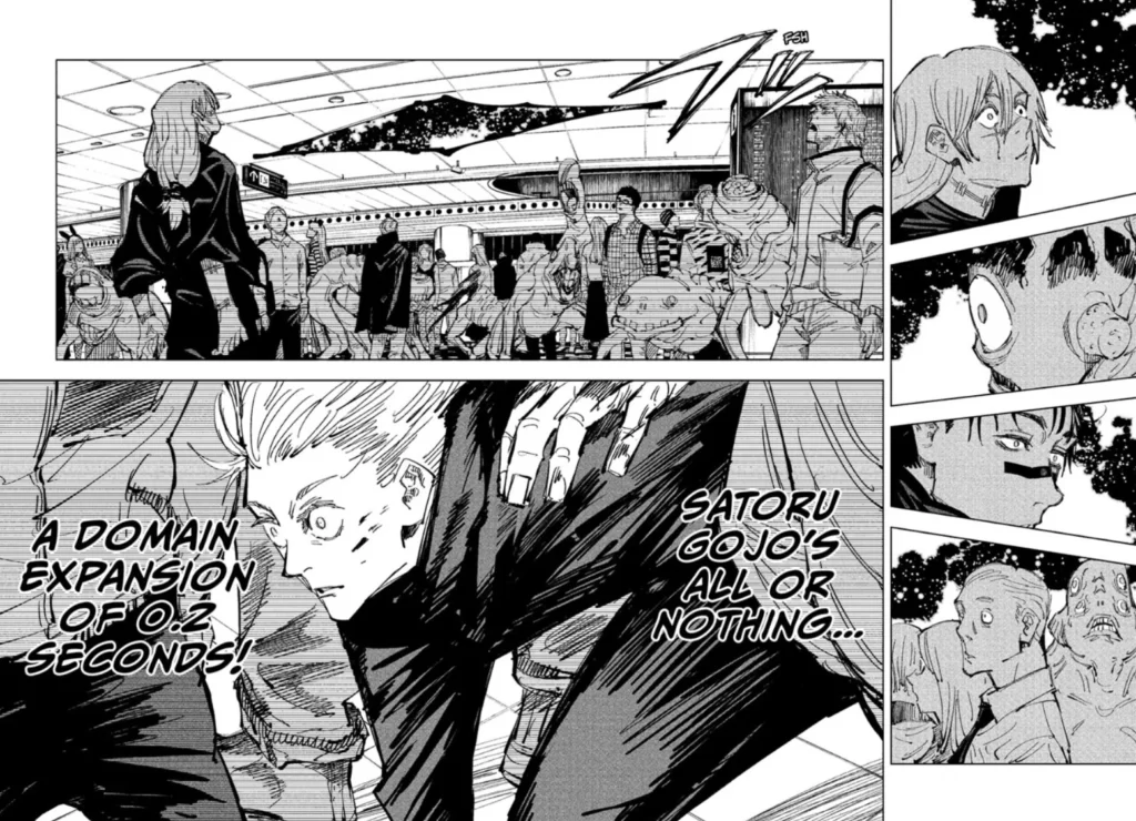 Gojo satoru 0.2 sec domain