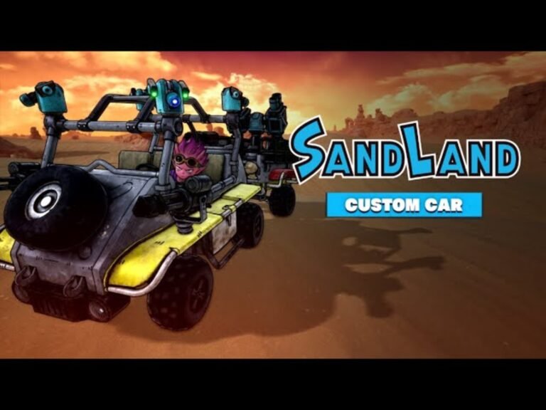sand land custom car featured