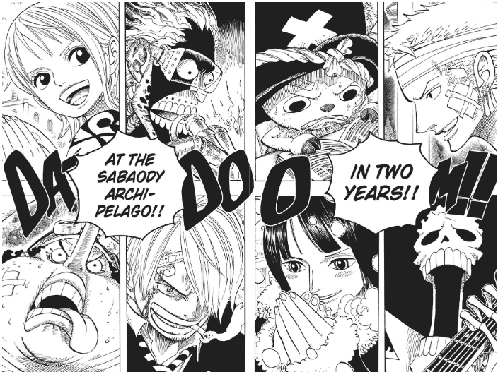 Strawhat just before timeskip