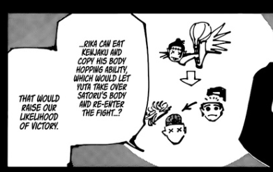 rika eating kenjaku idea