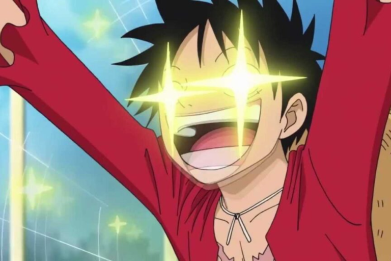 Luffy starry eyes