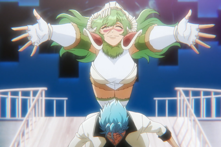 nel bleach hug ichigo grimmjow