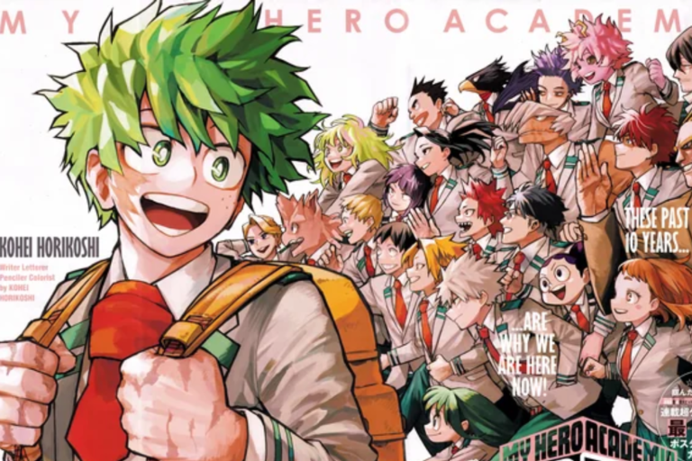 mha ending illustration