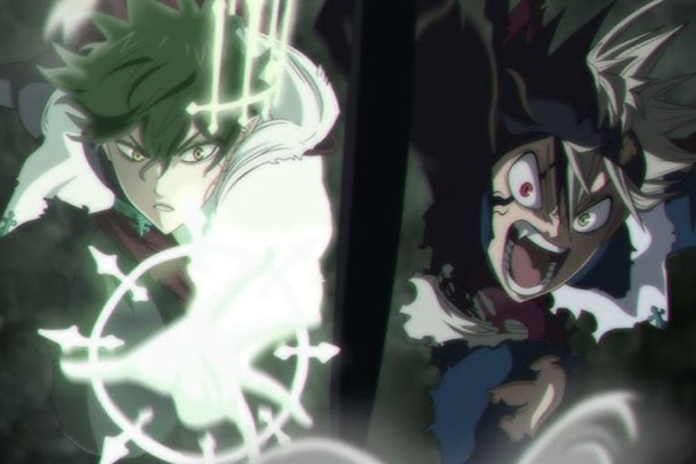 black clover yuno asta 377 378