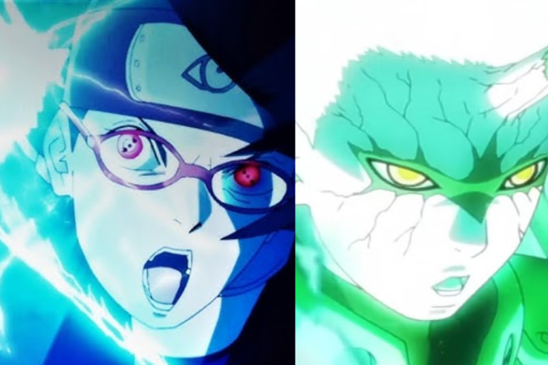 Sarada Mitsuki Boruto TBV