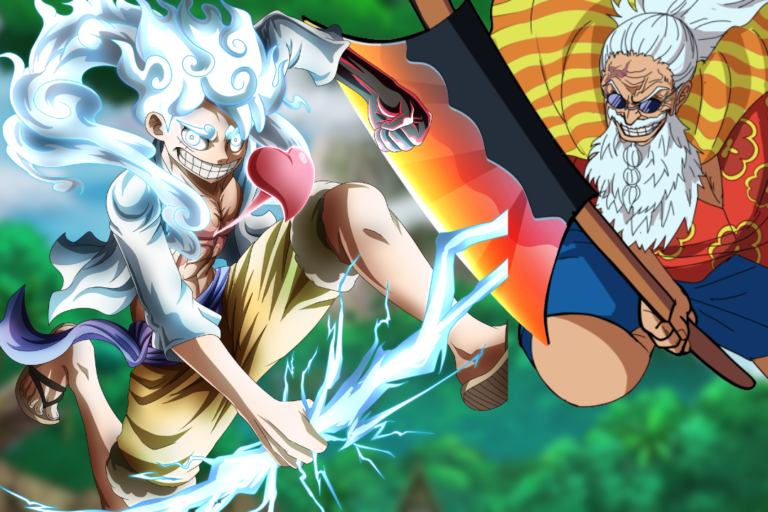 gear 5 luffy vs gaban